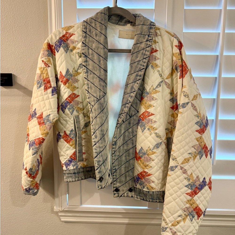 Blank NYC Multicolor Quilted Jacket